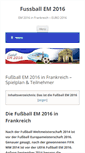 Mobile Screenshot of fussball-em-2016.com
